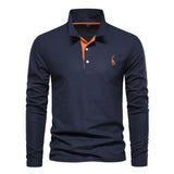 Marineblau-Orange