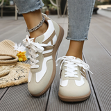 Khaki & White