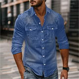 Blauer Denim